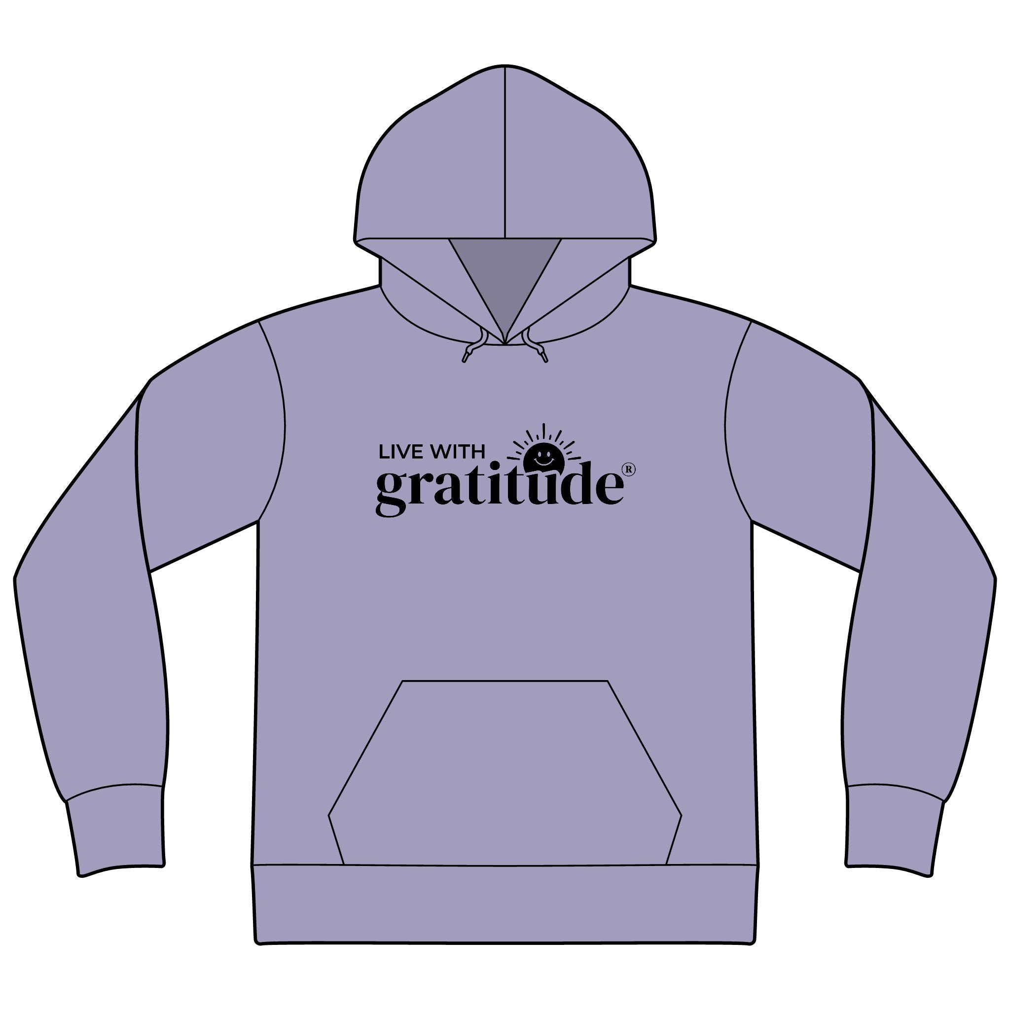 Unisex Sponge Fleece Drop Shoulder Hoodie Sweatshirt