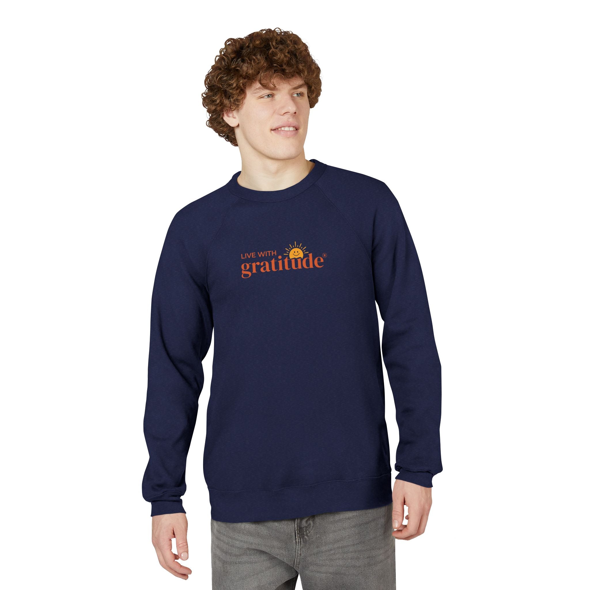 Unisex Sponge Fleece Raglan Sweatshirt