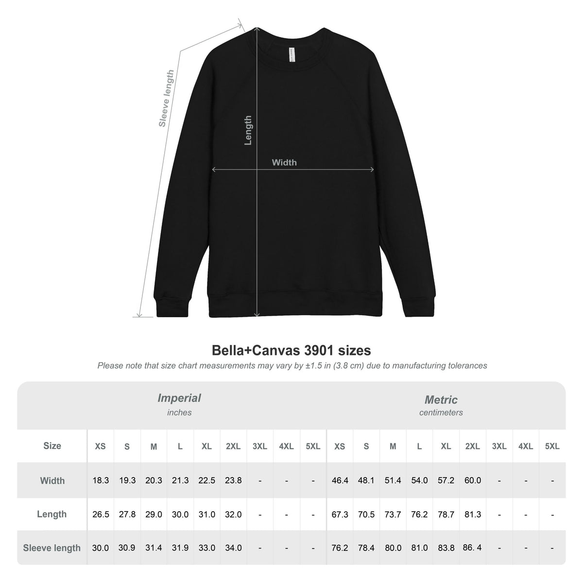 Unisex Sponge Fleece Raglan Sweatshirt