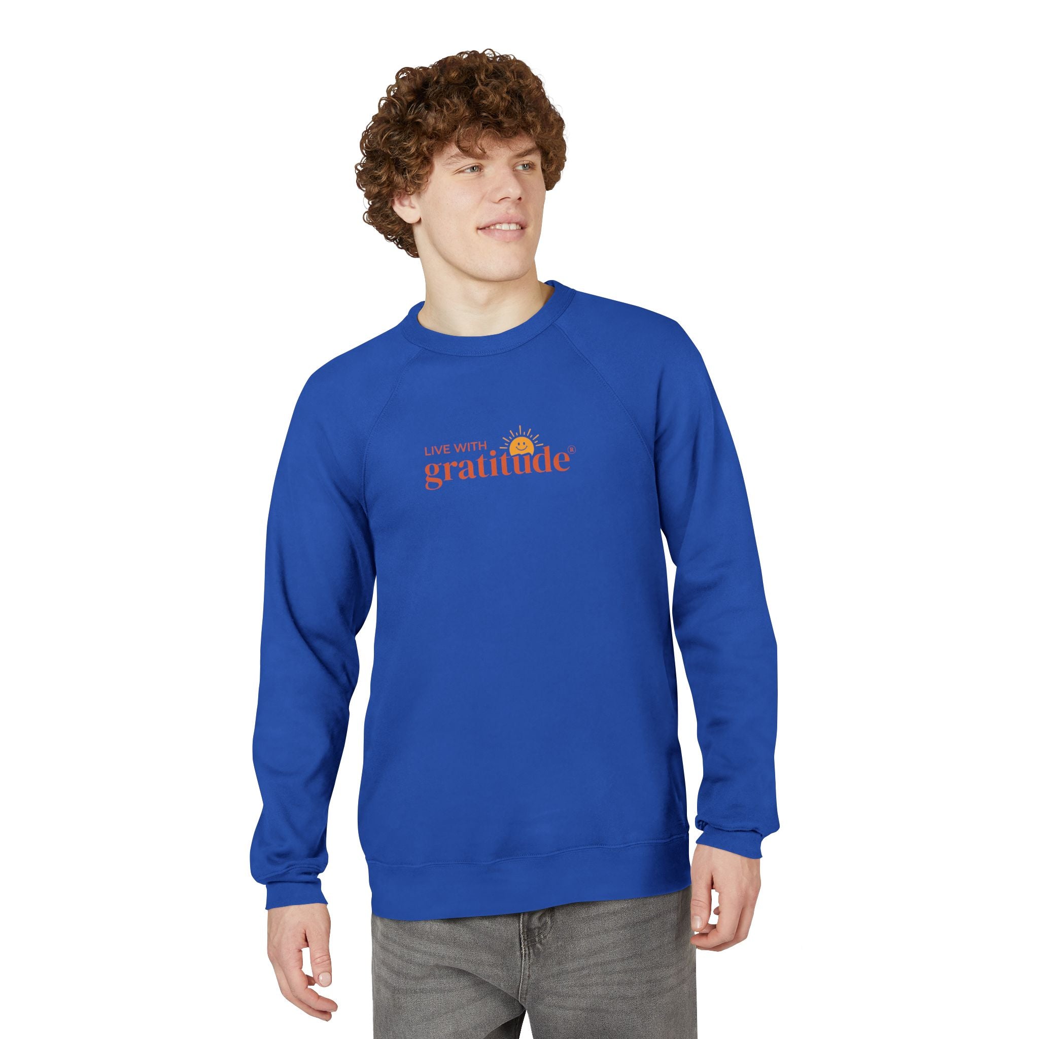 Unisex Sponge Fleece Raglan Sweatshirt