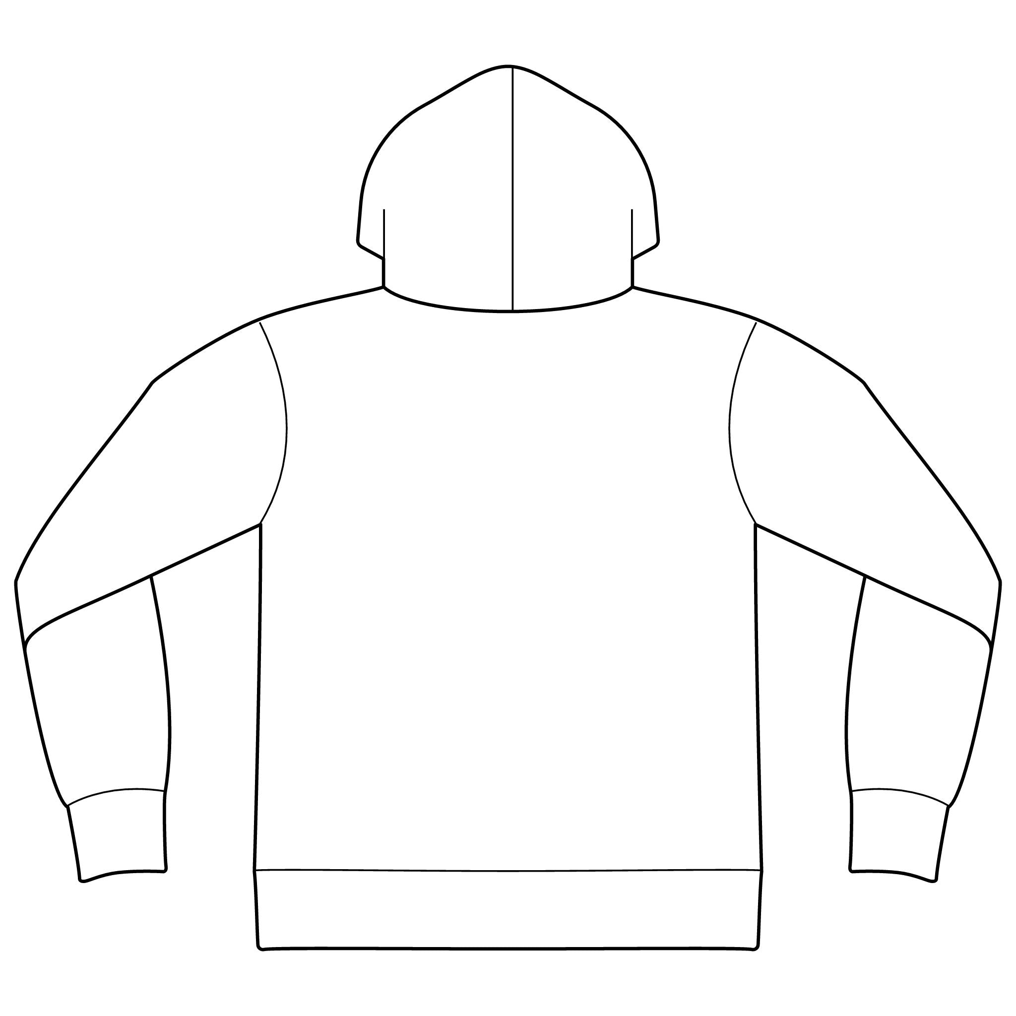 Unisex Sponge Fleece Drop Shoulder Hoodie Sweatshirt