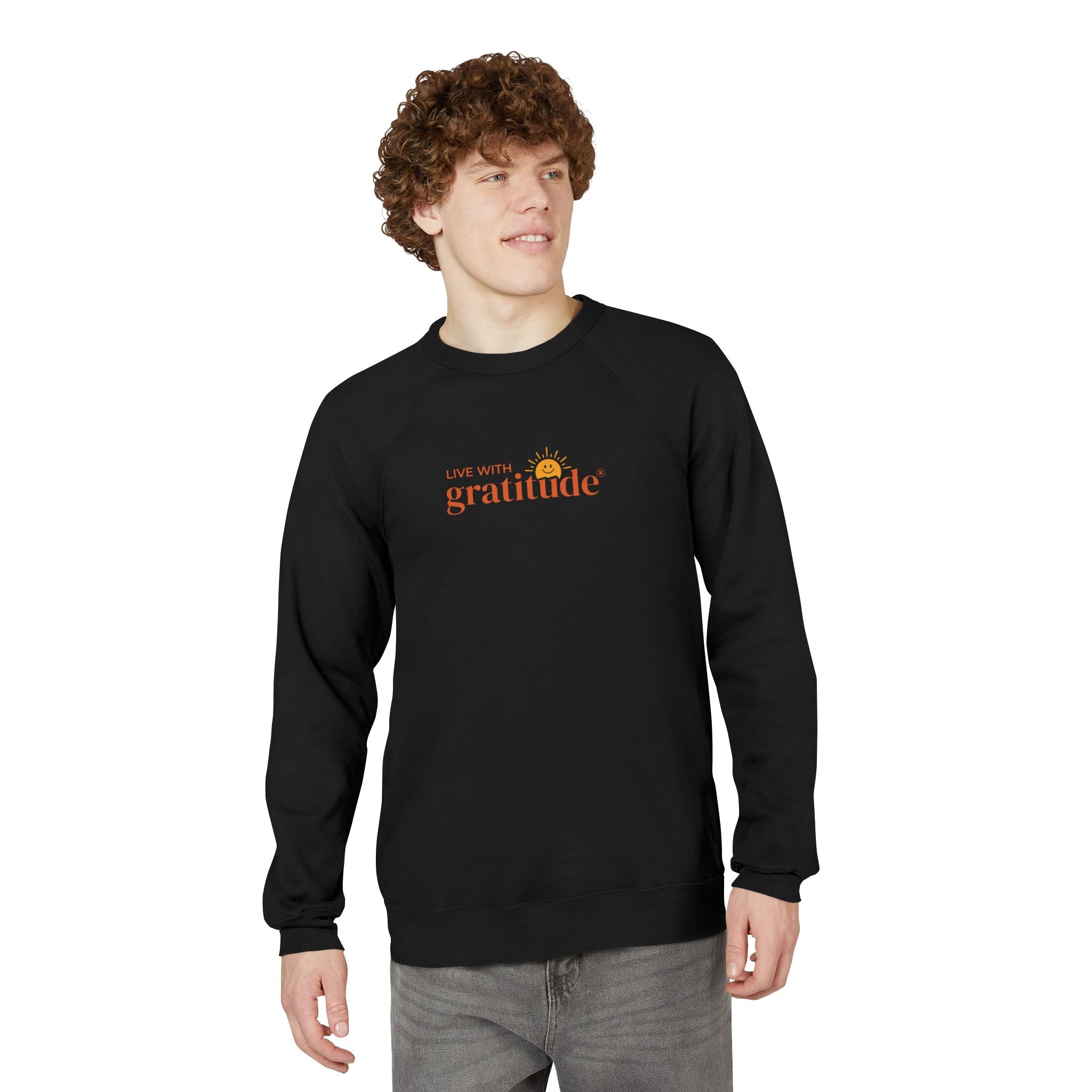 Unisex Sponge Fleece Raglan Sweatshirt