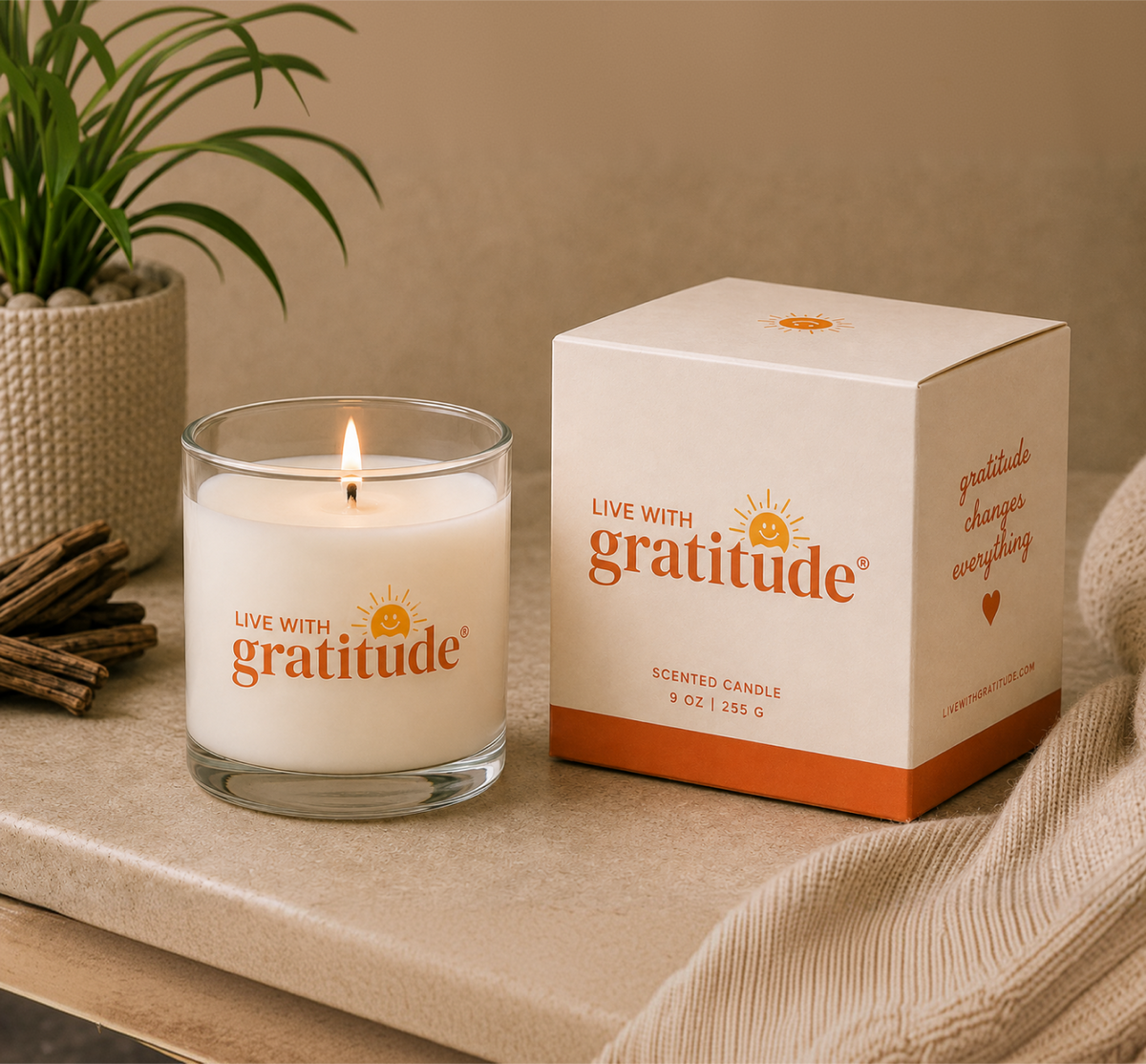 Scented Soy Candles, 9 oz
